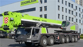 ZOOMLION Exports the Largest Tonnage All Terrain Crane ZAT4000 to Malaysia