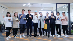 Team Members Birthday Party in October 2019