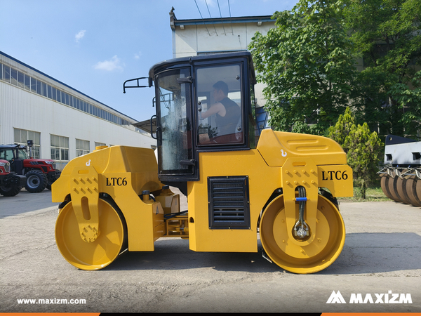 Cayman Islands - 1 Unit LUTONG LTC6 Road Roller 