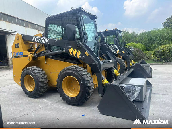 Algeria - 2 Units XCMG XC760K Skid Steer Loader