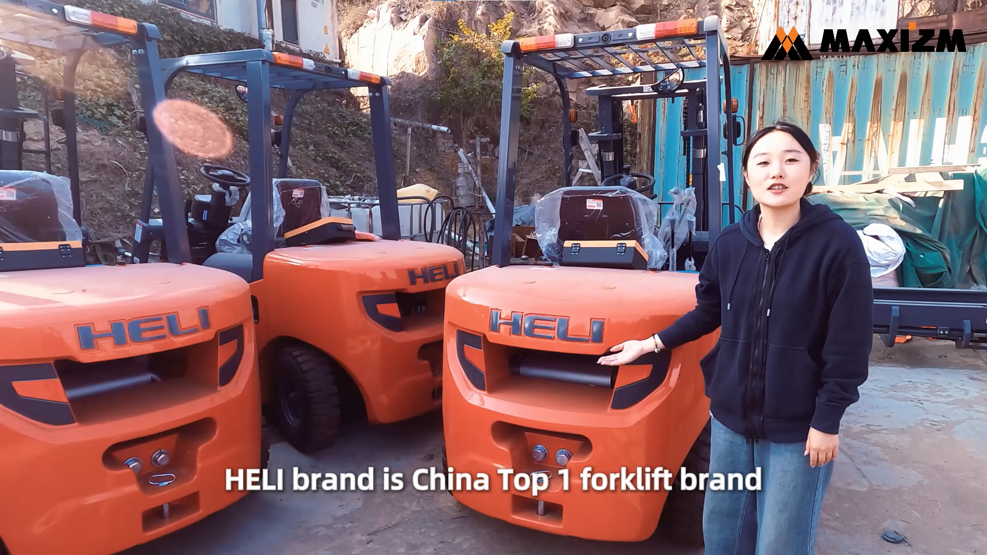 Introducing The HELI Forklift CPC30: Power And Efficiency In Action