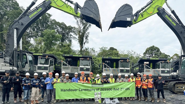 ZOOMLION Ships New Batch of Mining Equipment to Indonesia