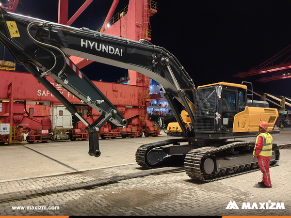 Algeria - 1 Unit HYUNDAI HX340HD Crawler Excavator 