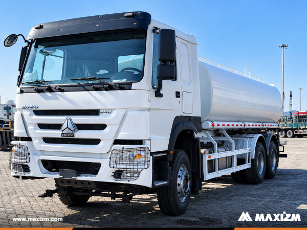 Guinea - 2 Units SINOTRUCK Dump Truck &  1 Water Truck & 1 Fuel Truck