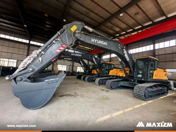 Algeria - 1 Unit HYUNDAI HX340HD Crawler Excavator