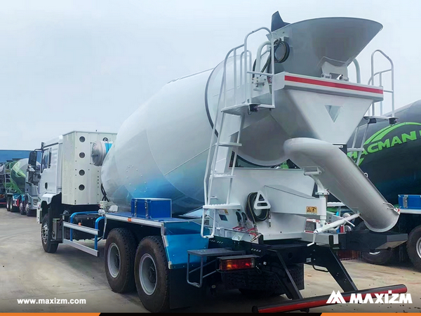 Uzbekistan - 8 Units SHACMAN SX5258GJBHT534T Concrete Mixer Truck 