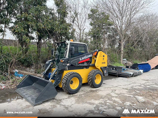 Guyana - 1 Unit LIUGONG CLG395B Skid Steer Loader 