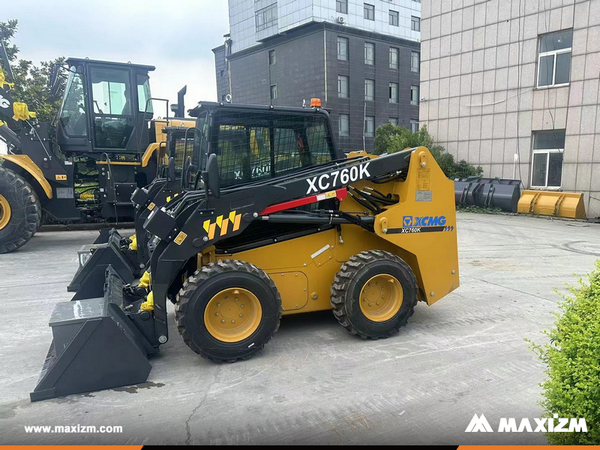 Algeria - 2 Units XCMG XC760K Skid Steer Loader