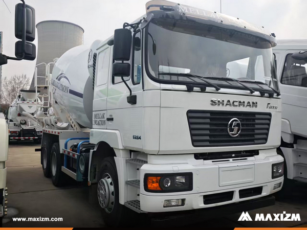 Algeria - 2 Units SHACMAN SX5255GJBJR334 Mixer Truck