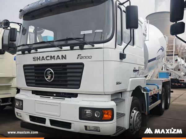 Algeria - 2 Units SHACMAN SX5255GJBJR334 Mixer Truck