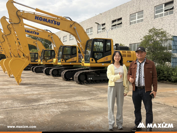 Laos Client Visited Komatsu Factory