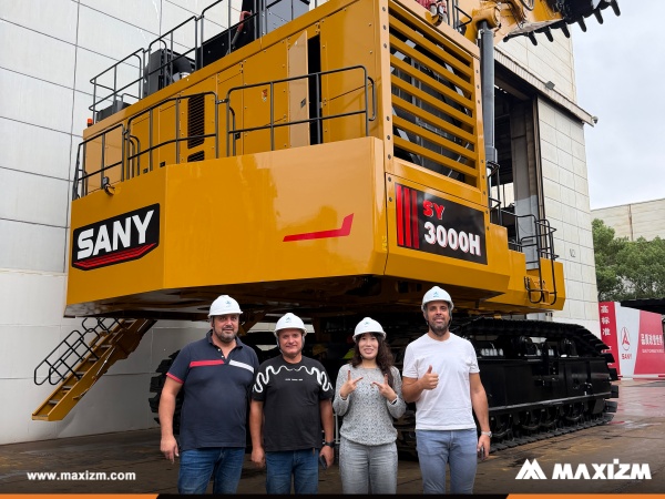 Portugal Clients Visited SANY Factory